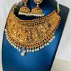 Premium Exclusive Lakshmi Temple Necklace Set - Image 3