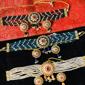 Kundan-Jewellery-Choker-Set