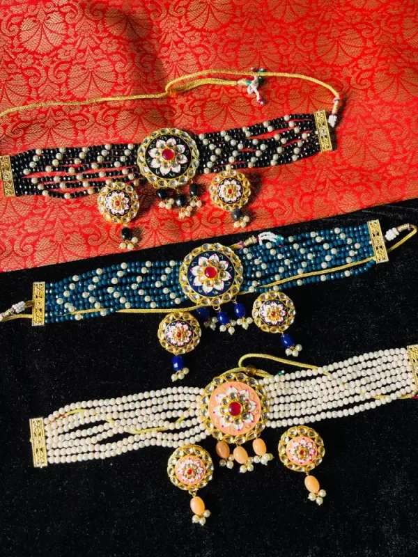 Kundan-Jewellery-Choker-Set