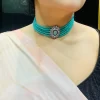 Stylish Crystal Beaded Choker Set - Image 2