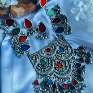 afgani multicolor necklace