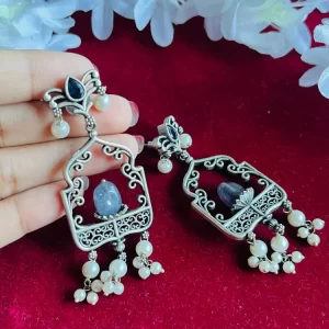 silver-replica-unique-earrings