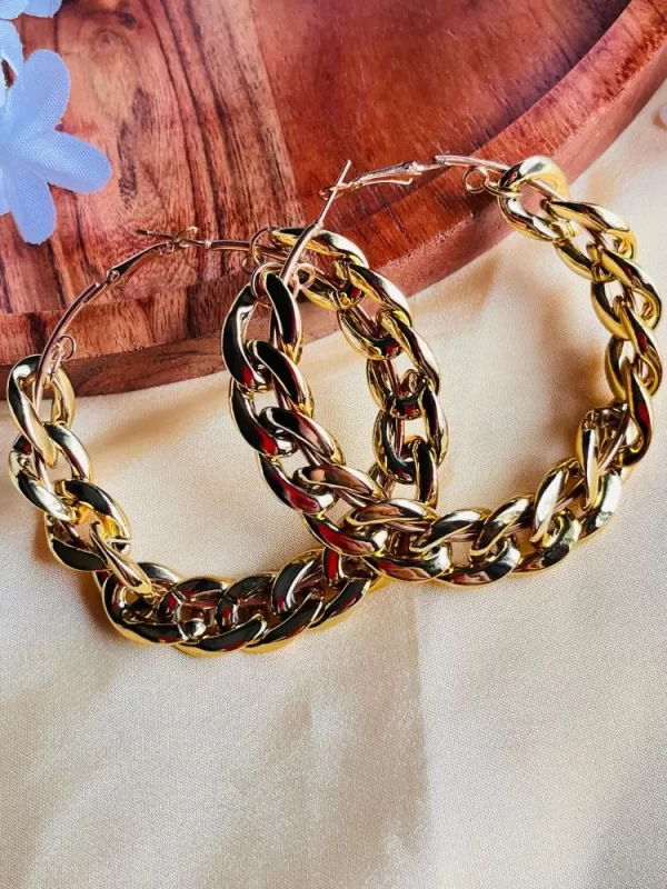 western big golden hoops