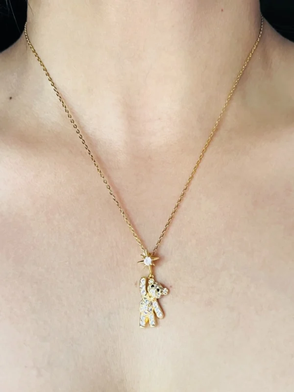 anti-tarnish-teddy-necklace