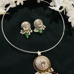 jhumka-hasli-necklace-set