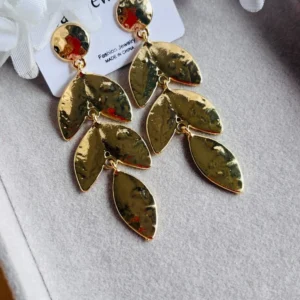 leaf-long-earrings