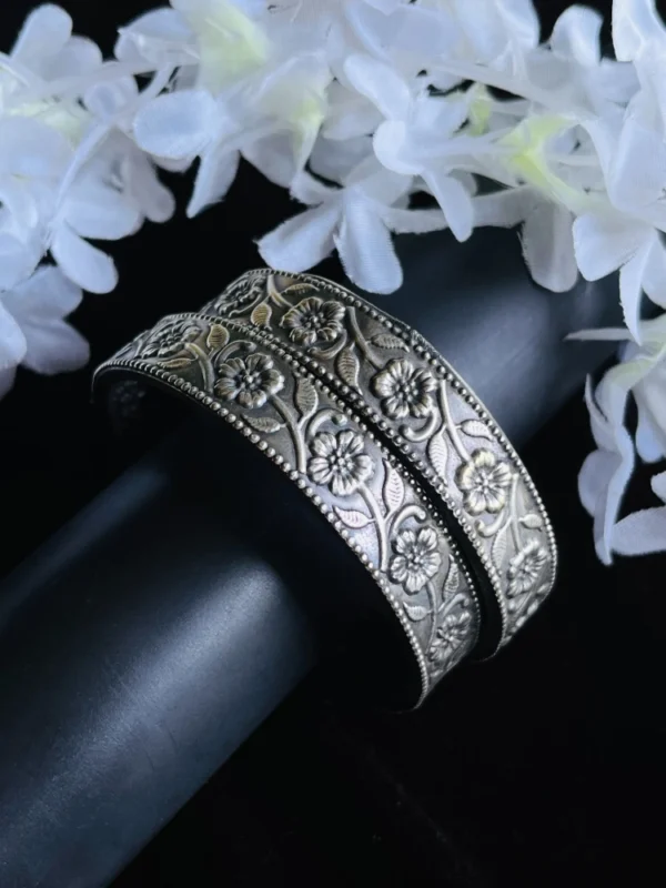 silver-replica-bangle-pair