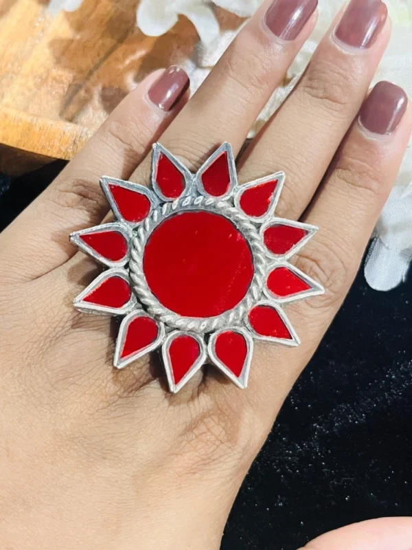 red-mirror-finger-ring