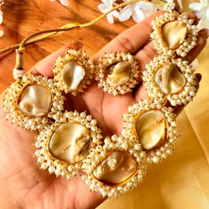 golden-pearl-druzy-set