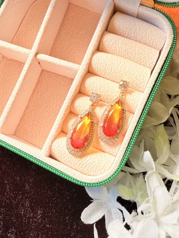 orange-crystal-stone-earrings