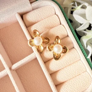 pearl-flower-studs