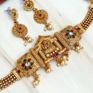 mahalakshmi-choker-set