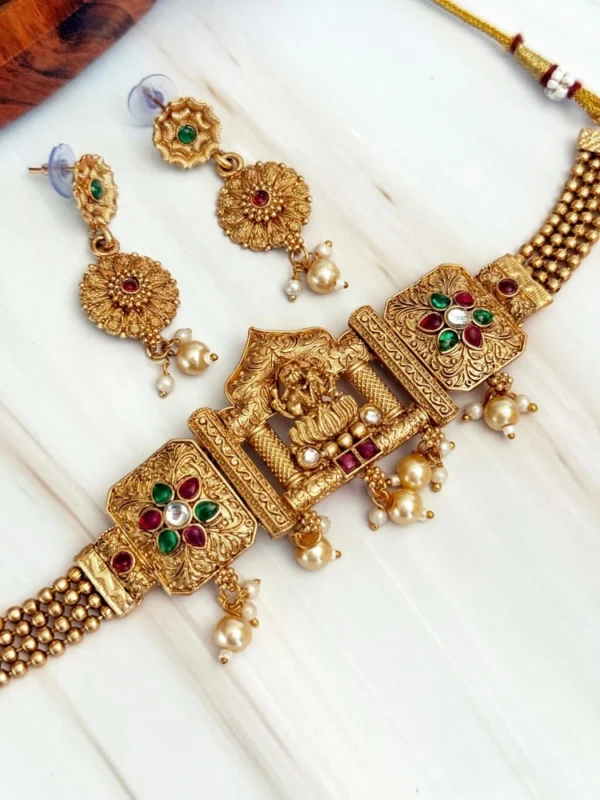 mahalakshmi-choker-set