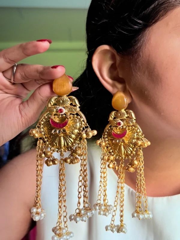 pink-fusion-brass-statement-earrings