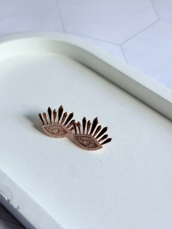 western-evil-eye-studs