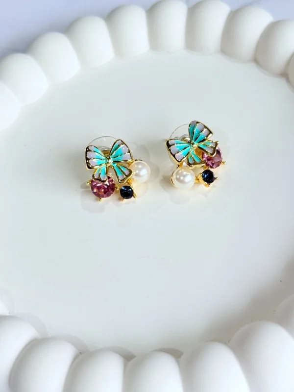 butterfly-western-crystal-studs