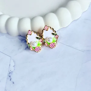 pink-white-enamel-studs