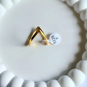 V-shaped-casual-ring