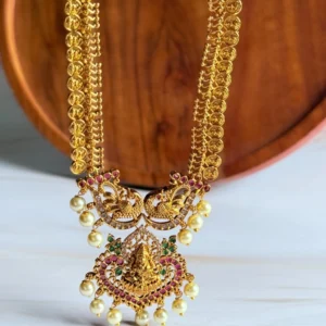 mahalakshmi-long-necklace-set