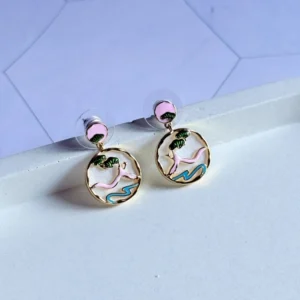 pink-white-resin-earrings