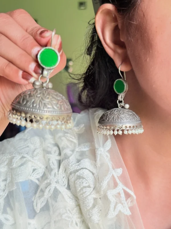 silver-look-alike-jhumkas