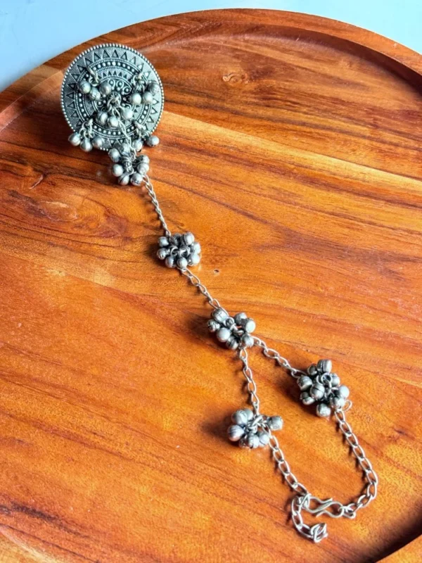 silver-oxidised-ring-bracelet