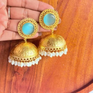 unique-golden-jhumkas