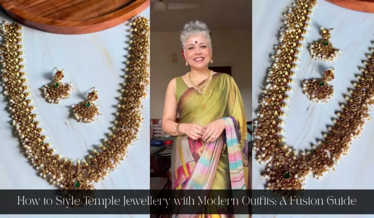 How to Style Temple Jewellery with Modern Outfits: A Fusion Guide