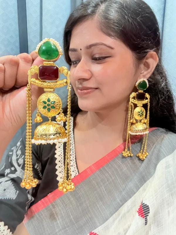 kashmiri-fusion-long-jhumkas