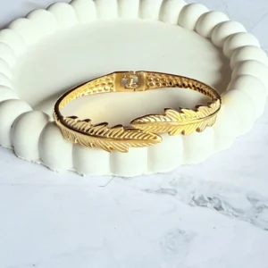 leaf-handcuff-bracelet
