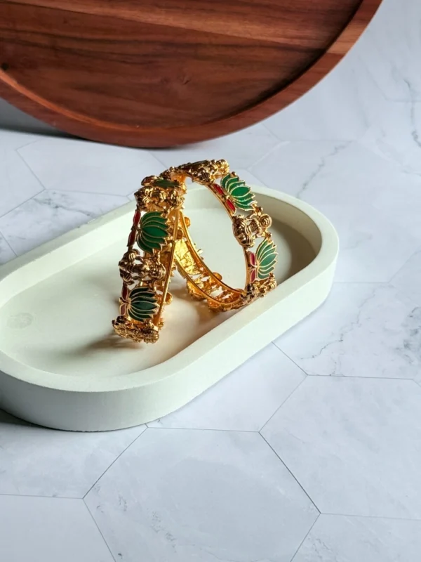 lotus-bangles-pair