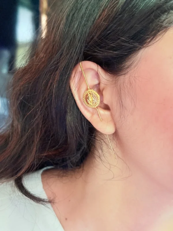ganesh-golden-earcuffs