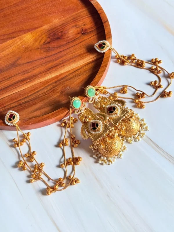 pachi-kundan-kashmiri-jhumkas
