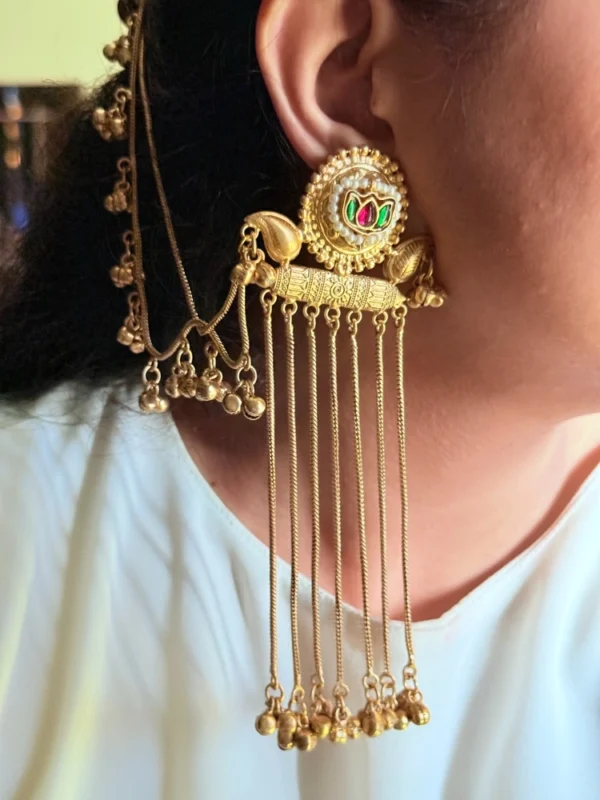 brass-kaan-chain-earrings