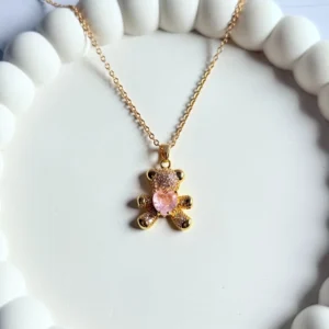 cute-teddy-pendant-necklace