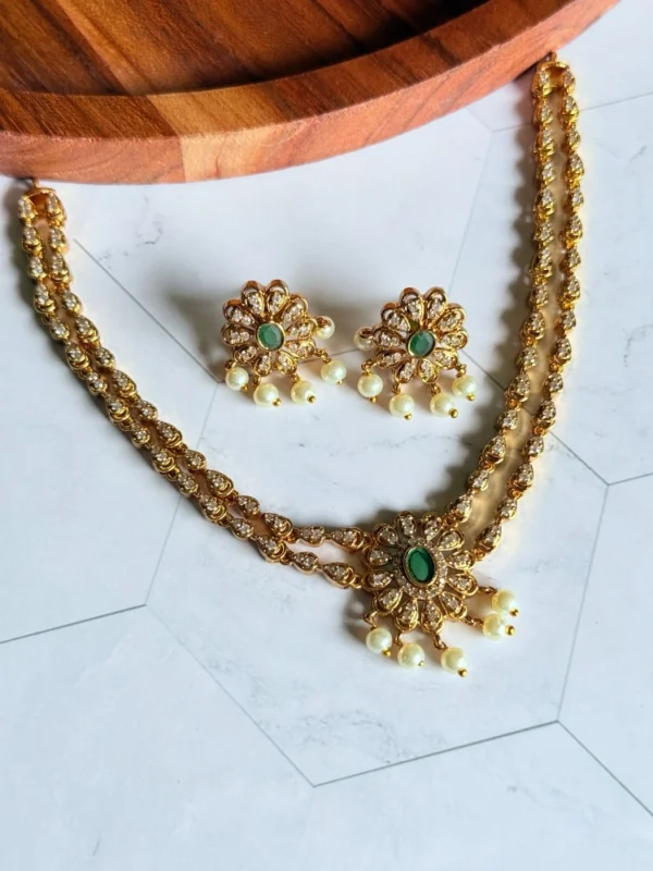 double-layer-necklace-set