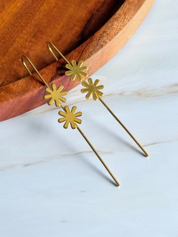 flower-dual-brass-earcuffs