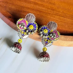 silver-look-alike-unique-jhumkas