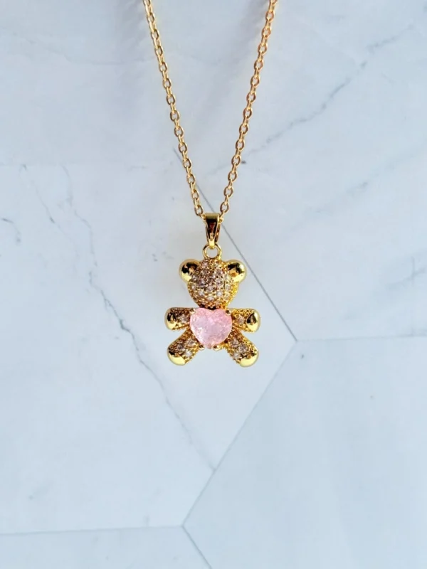 teddy-pendant-stone-necklace