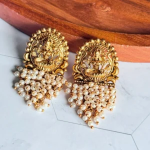 temple-golden-bead-studs