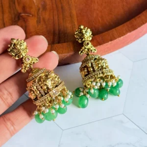 temple-golden-jhumkas