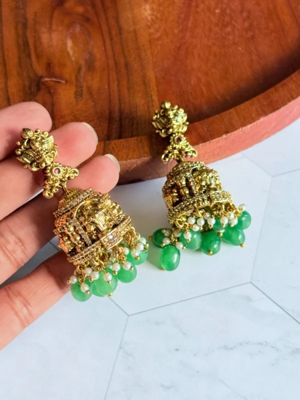 temple-golden-jhumkas