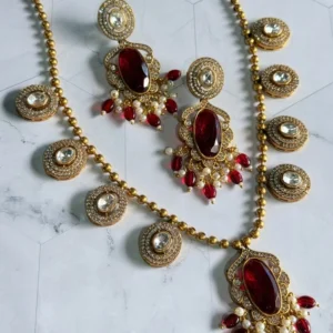 red-mosonite-necklace