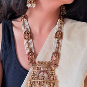 temple-design-pearl-necklace-set