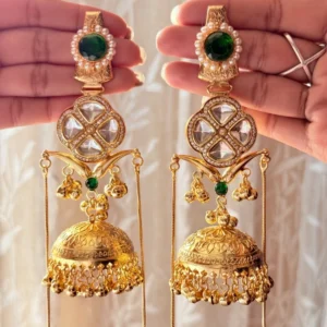 mosonite-brass-jhumkas