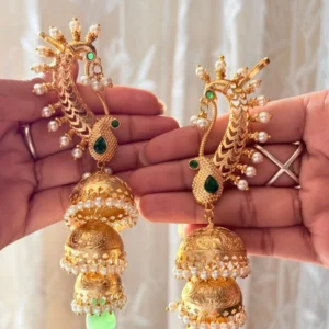 Premium-brass-golden-earcuffs