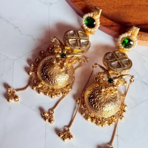 green-stone-big-jhumkas