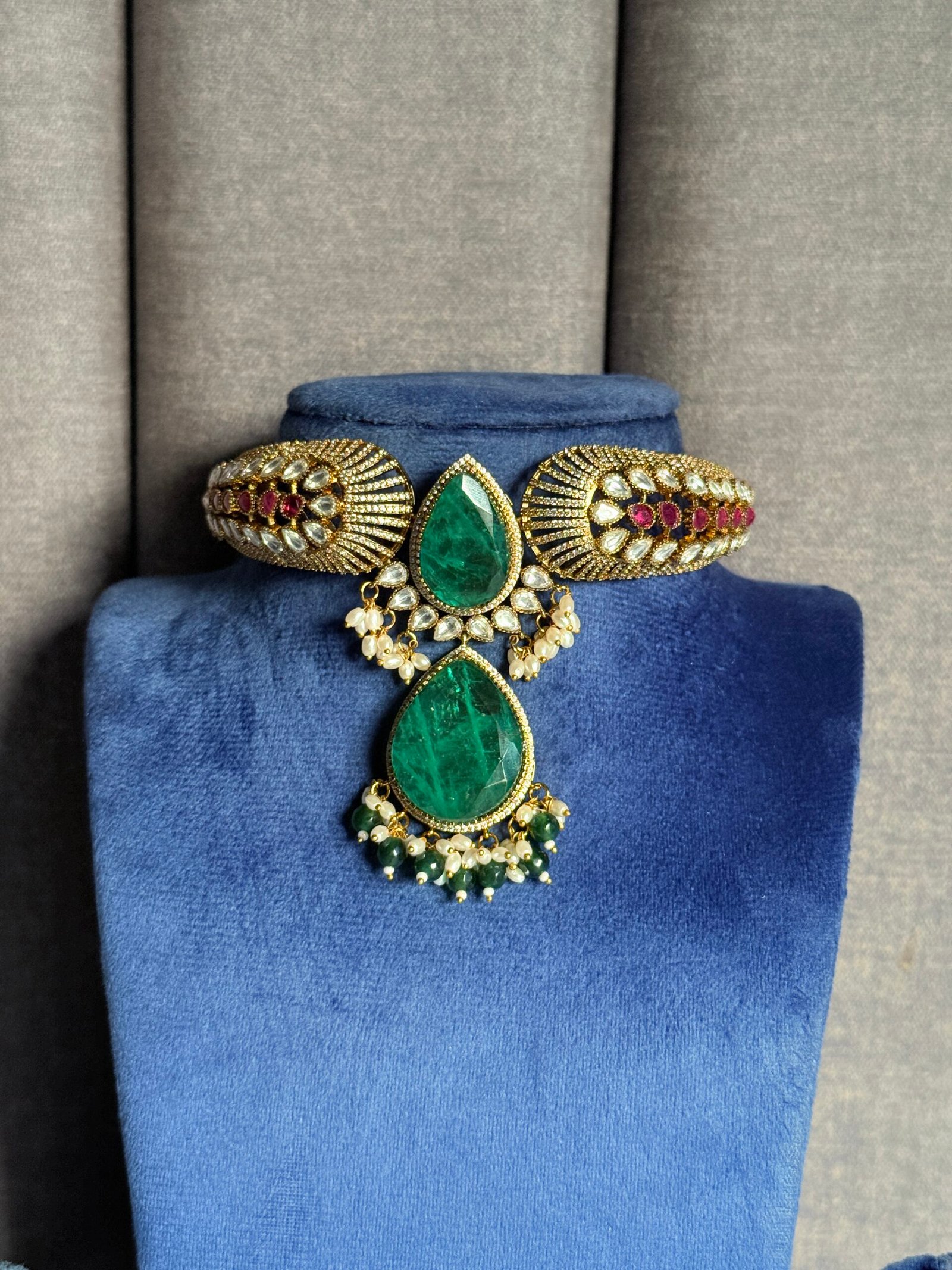 premium-moissanite-choker-set