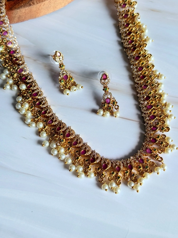 temple-long-necklace-set