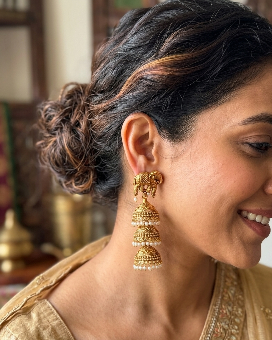 elephant-jhumkas
